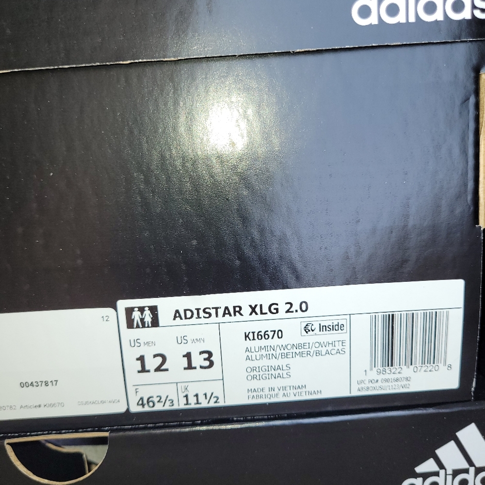 *SALE!** Womens Adidas adistar XLG 2.0 SQUID Kl6670 Running Shoes 2026 Sz 8.5-12 - Picture 4 of 15